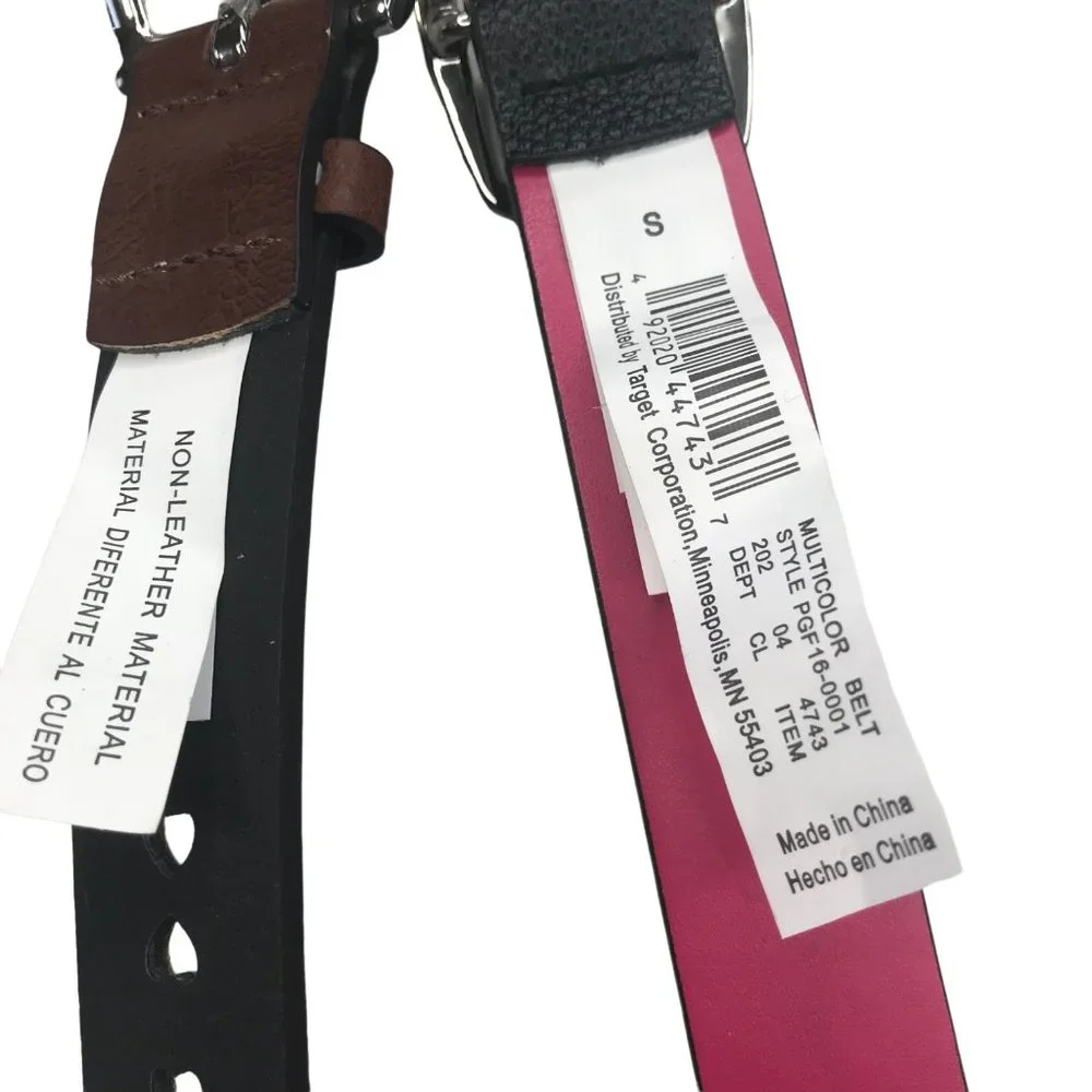 Cat And Jack Girl's Size Small Two Belts New With Tags